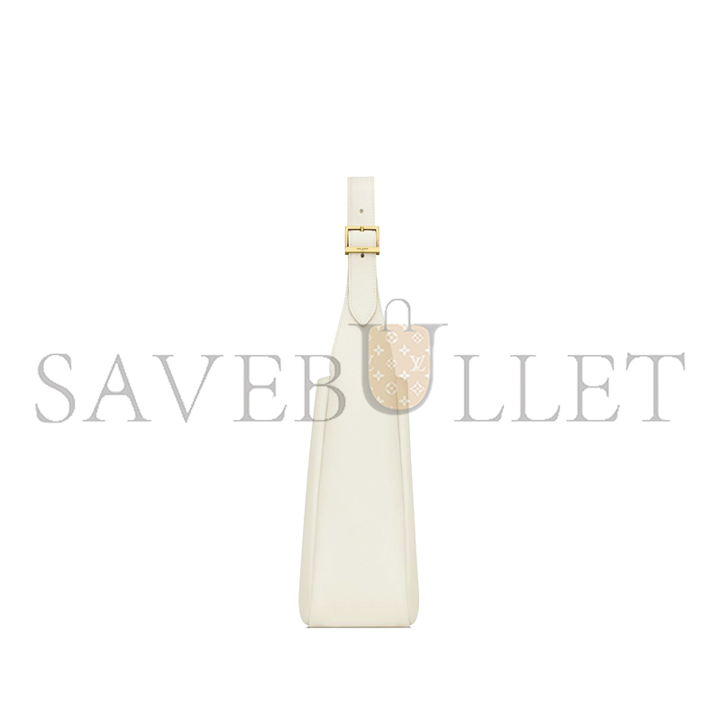 YSL LE 5 À 7 SUPPLE SMALL IN GRAINED LEATHER 713938AAAUQ9207 (9*8.6*3.3cm)